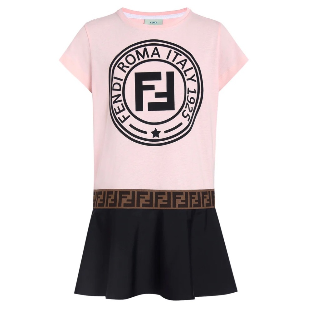 Authentic Fendi Kids Girls Dress